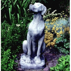 Great Dane Garden Statue - female.